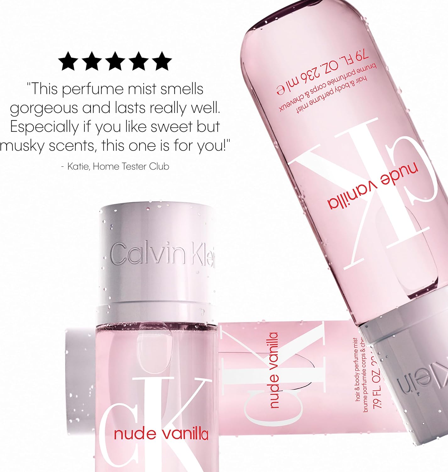 Calvin Klein Nude Vanilla Hair & Body Perfume Mist 236ml
