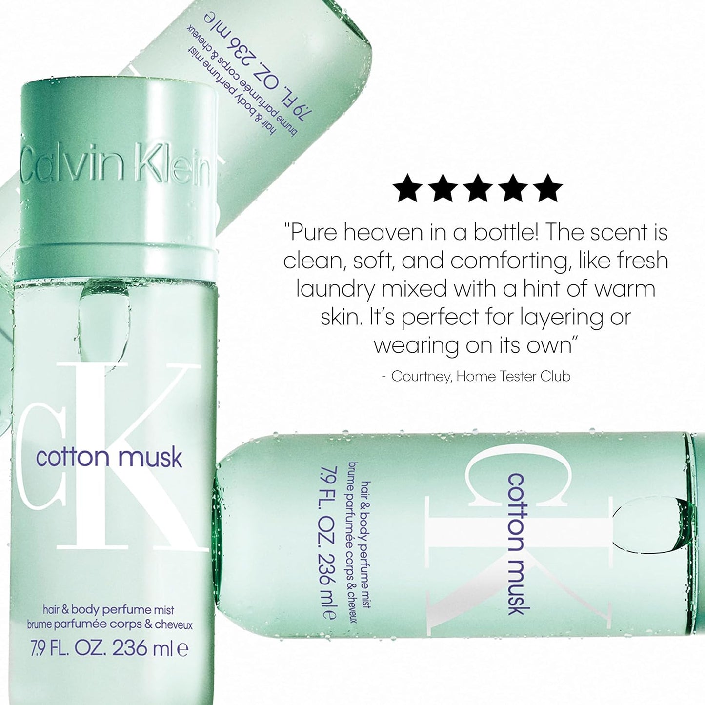 Calvin Klein Cotton Musk Hair & Body Perfume Mist 236ml